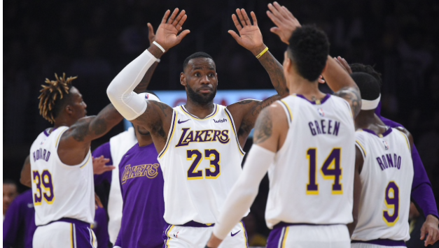 NBA-詹姆斯补篮绝杀凯尔特人，湖人终结七连胜登顶东部引热议